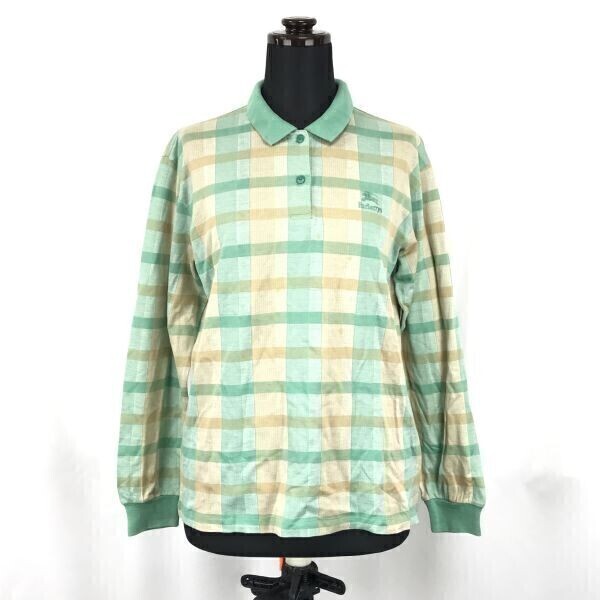美品☆H BAR C CALIFORNIA RANCHWEAR☆半袖ポロシャツ【レディースM/蝶