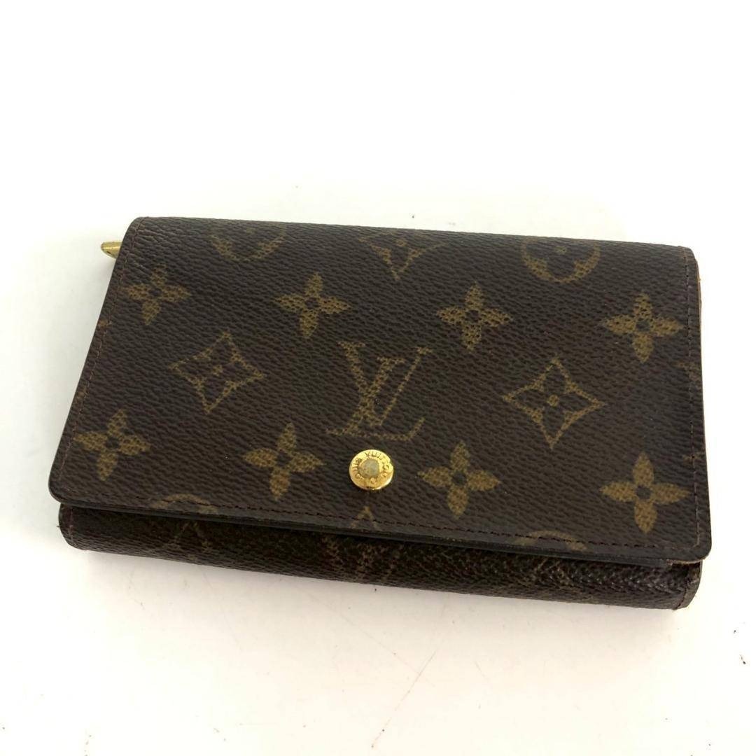 LOUIS VUITTON ルイヴィトン ポルトモネ トレゾール 折り財布 二つ折り