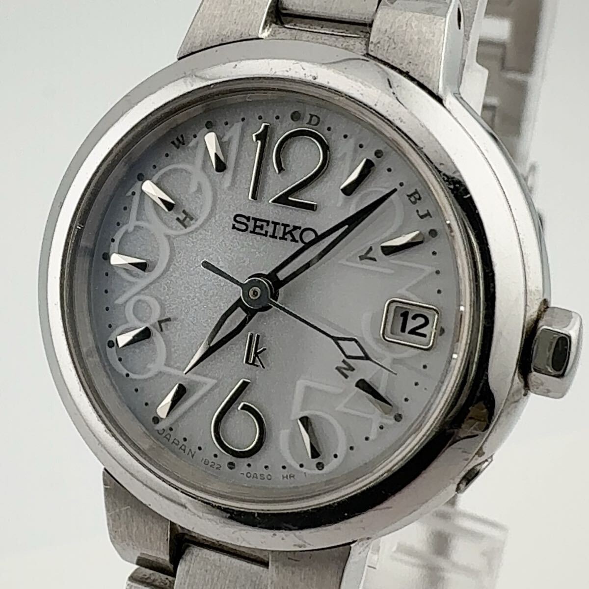 希少】SEIKO ルキア 腕時計 1B35-0AW0 チタン 電波ソーラー SEIKO 1B35 