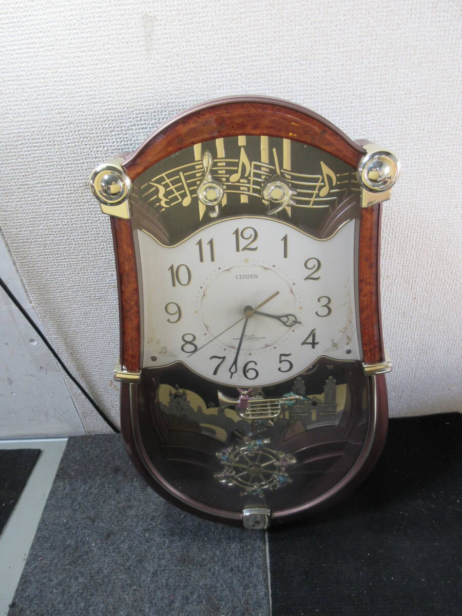 からくり 時計 シチズン