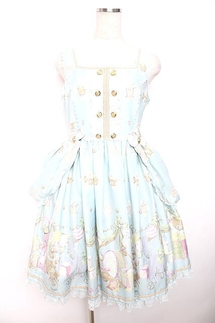 Preview of Angelic Pretty / Carnival in the Toy Boxジャンパースカート サックス Y-25-12-08-131-AP-OP-SZ-ZI