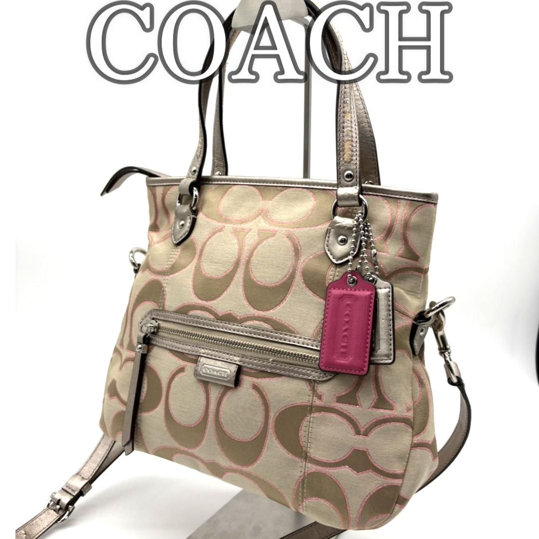 COACH コーチ シグネチャー ミニ ブルック キャリーオール