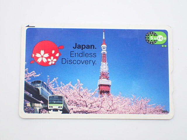 Suica ENDLESS discovery 東京タワー　残高なし　無記名 Suica ENDLESS discovery 東京タワー 残高なし 無記名 【公式通販】
