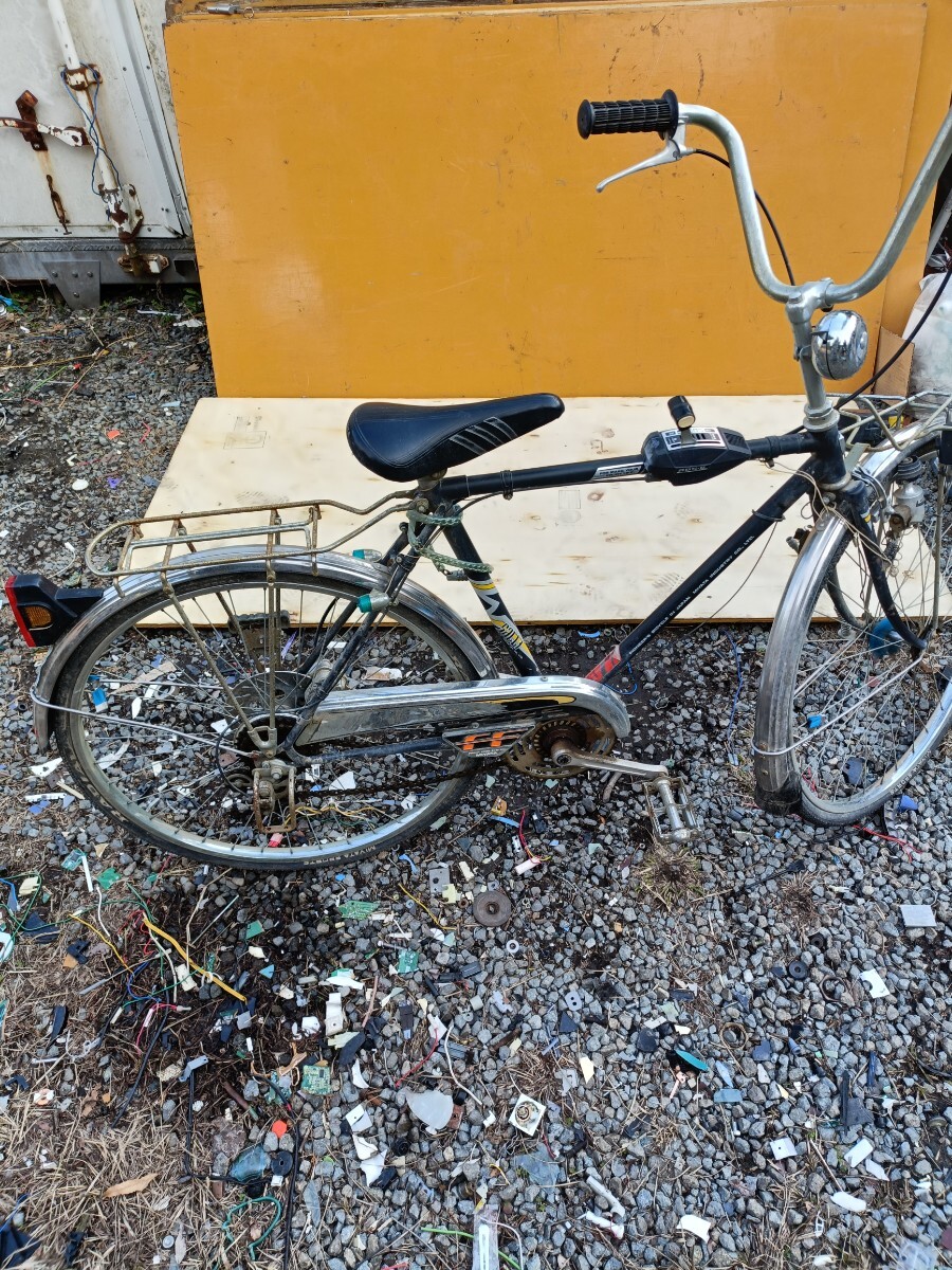 当時物⁄フラッシャー自転車⁄ヘッドライト⁄昭和自転車⁄自転車⁄実用車 