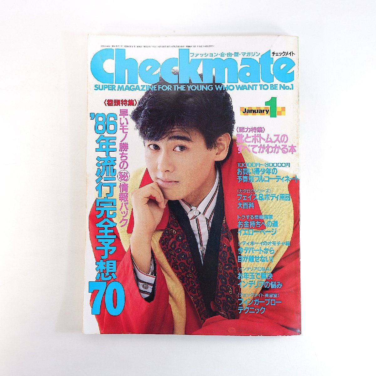 Checkmate チェックメイト 1985年 1986年 雑誌 まとめて10冊 西条秀樹