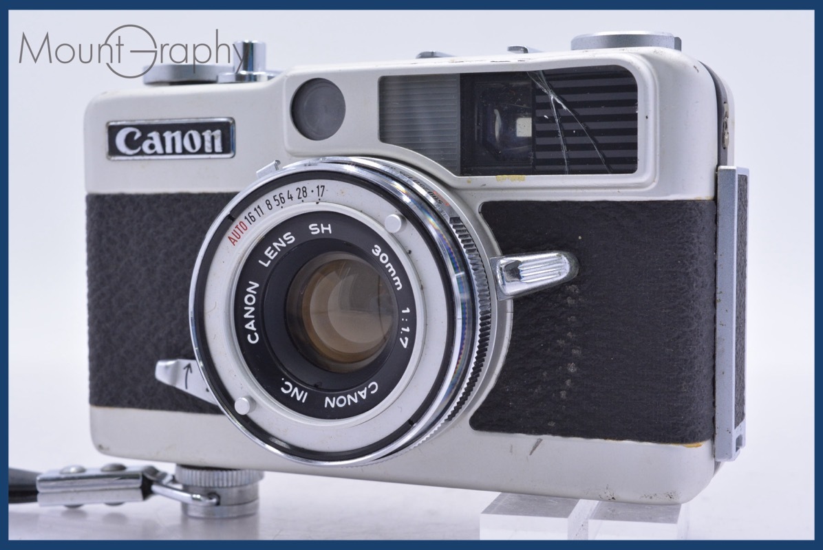 ☆実用品☆キヤノン CANON demi EE17 コンパクトフィルムカメラ #1897