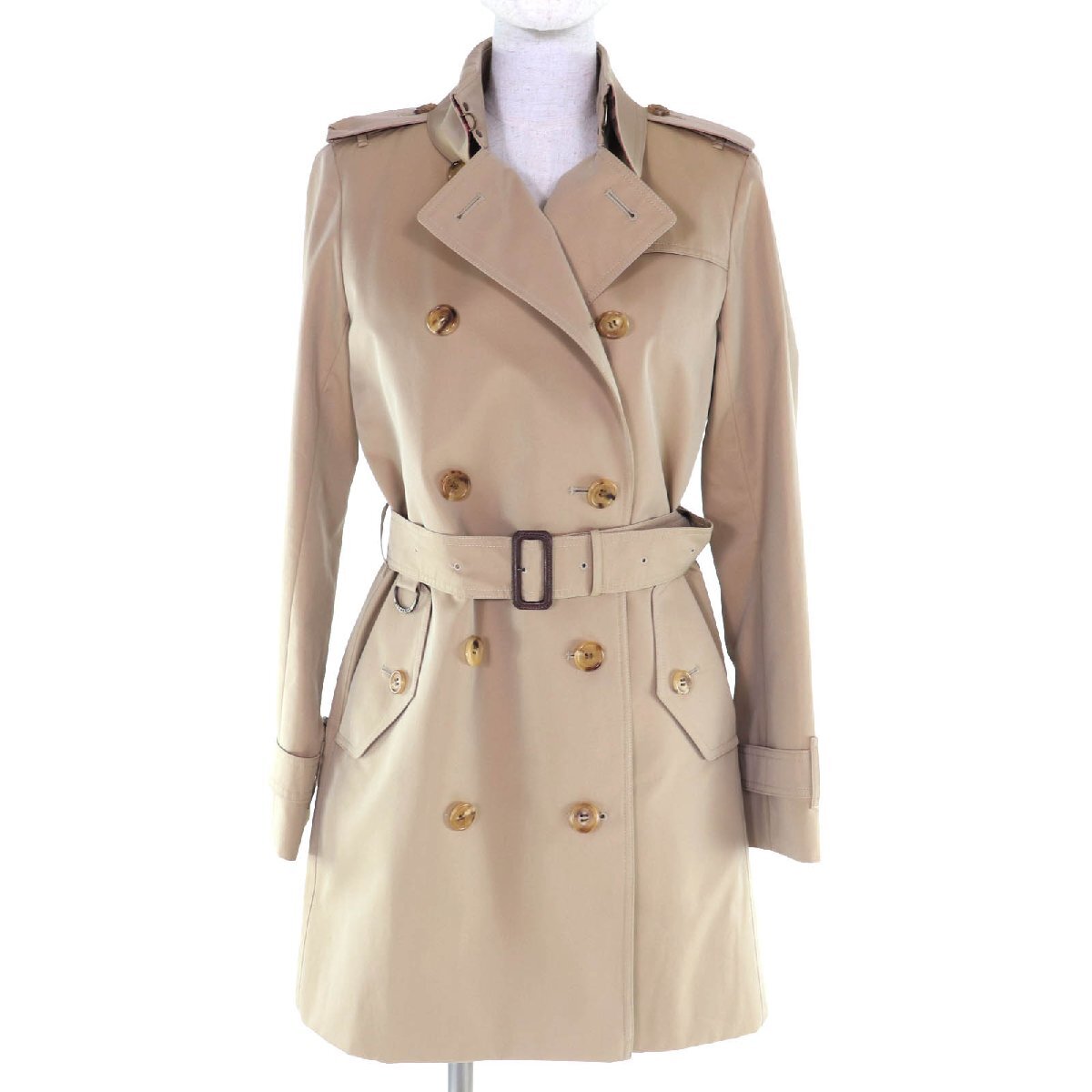 美品 バーバリー ロンドン 46 トレンチコート 大きいサイズ BURBERRY 