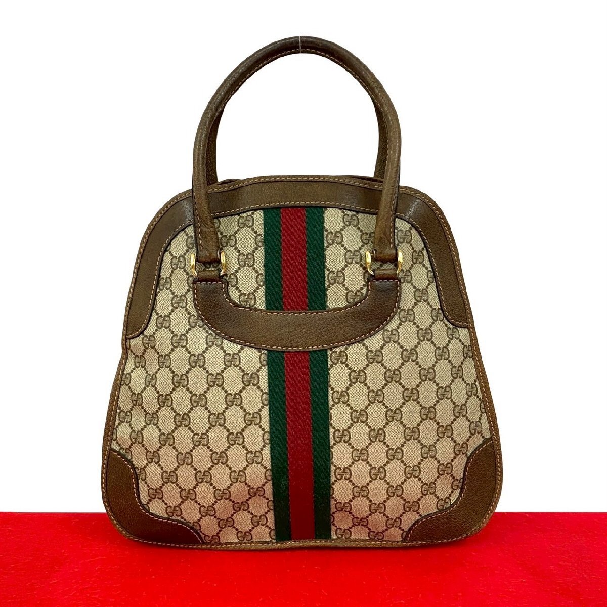 グッチ GUCCI シェリー オールドグッチ レザー ベルト 95-38 メンズ 