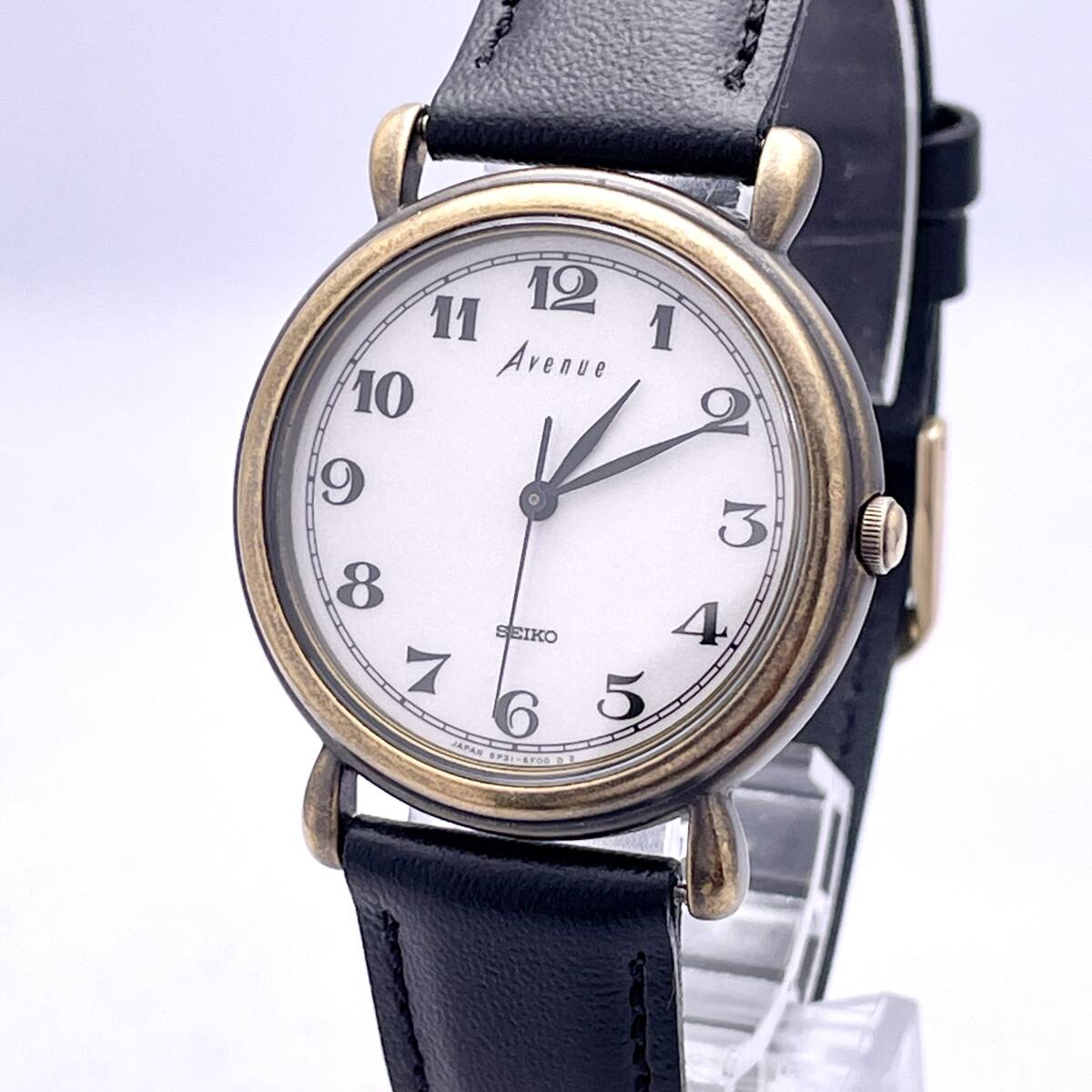 美品！SEIKO シャリオ 5P31-6040 ベルト新品 電池・パッキン交換済 美 