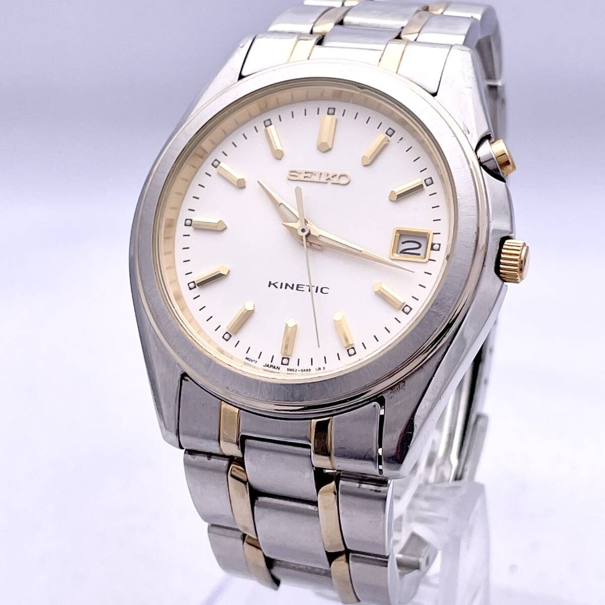 1円〜 初代 SEIKO KINETIC ジャンク 自動巻き腕時計 セイコー 