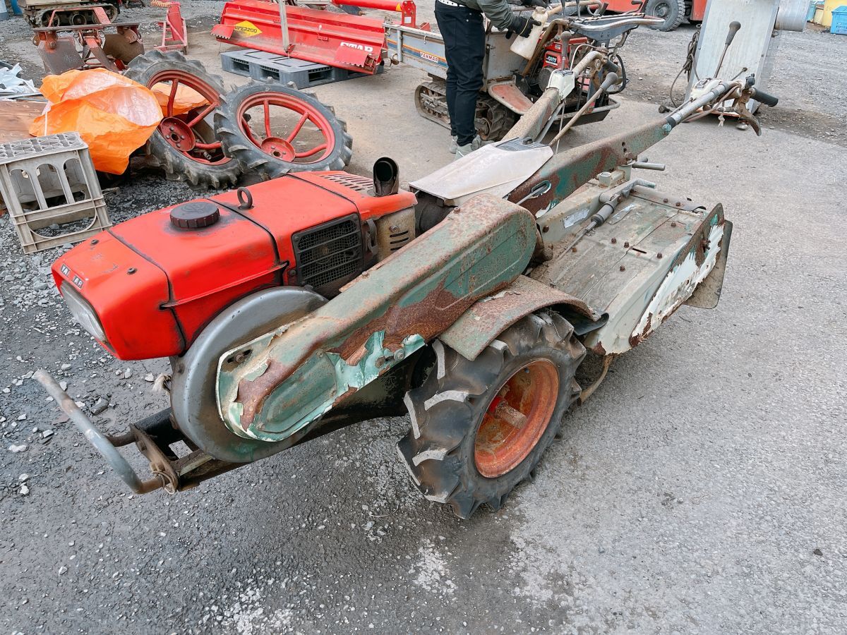 ヤンマー 【H-3906】中古品 YANMAR ヤンマー ディーゼル 耕運機 本体 