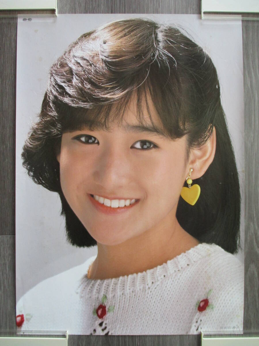 岡田有希子 岡田有希子②○当時物A1サイズ非売品ポスター シンデレラ