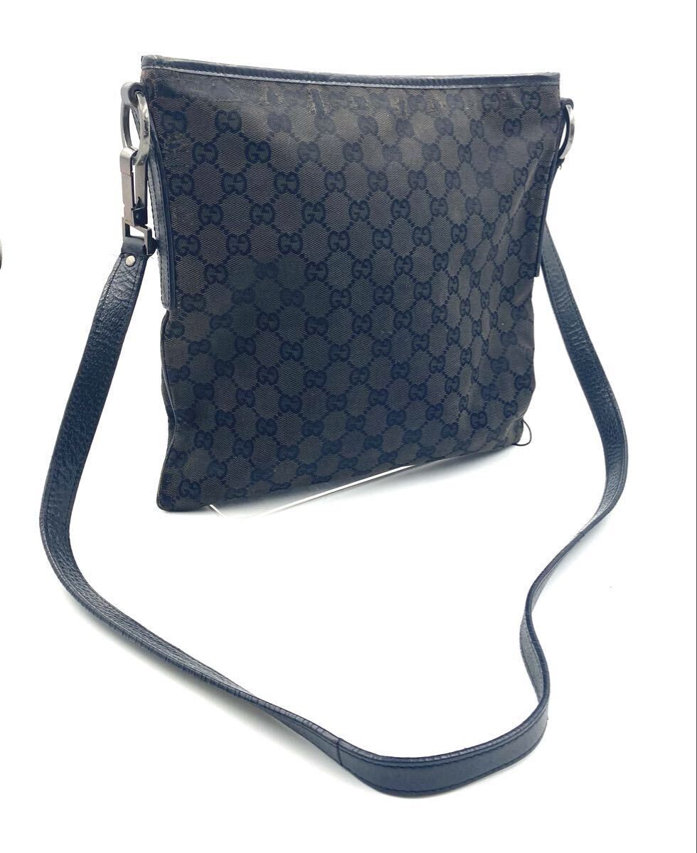 GUCCI グッチ ショルダーバッグ GGキャンバス 122791 レザー | Shop at
