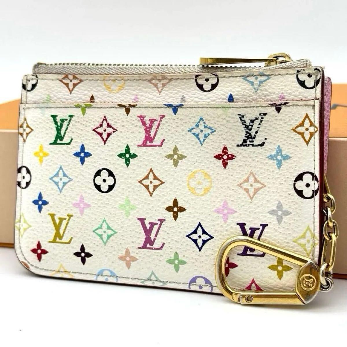 ルイヴィトン LOUIS VUITTON デニム コインケース ポシェット