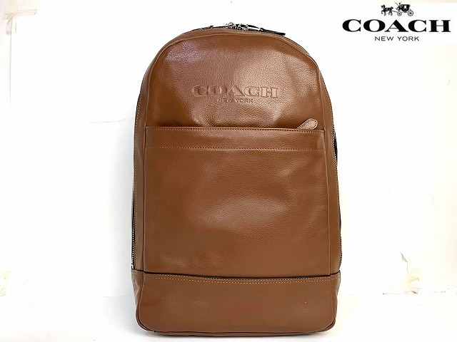 極美品】COACH コーチ チャールズ ヴァーシティ バックパック リュック