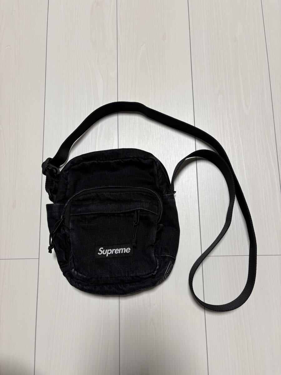 Supreme Woven Shoulder Bag Black ショルダーバッグ | Shop at