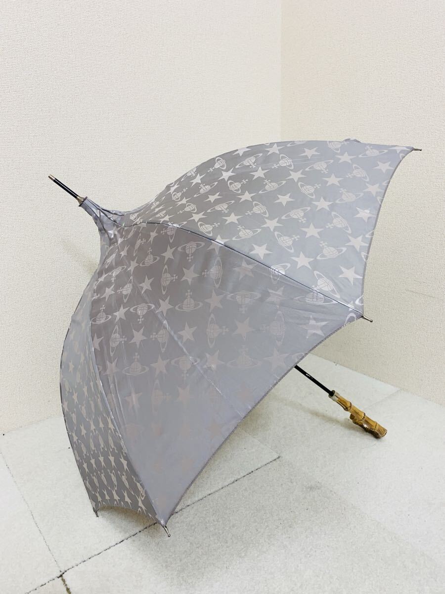 ヴィヴィアンウエストウッド 長傘 雨傘 Vivienne Westwood オーブ柄