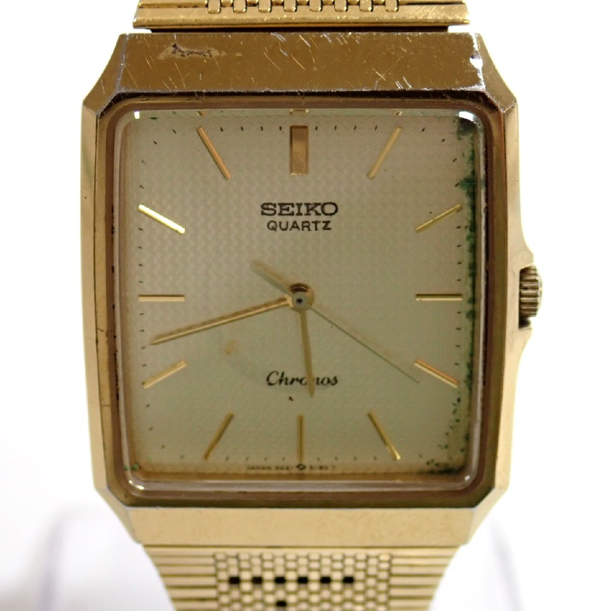 SEIKO 稼働品 1円～☆SEIKO セイコー QZ メンズ腕時計 CREDOR 