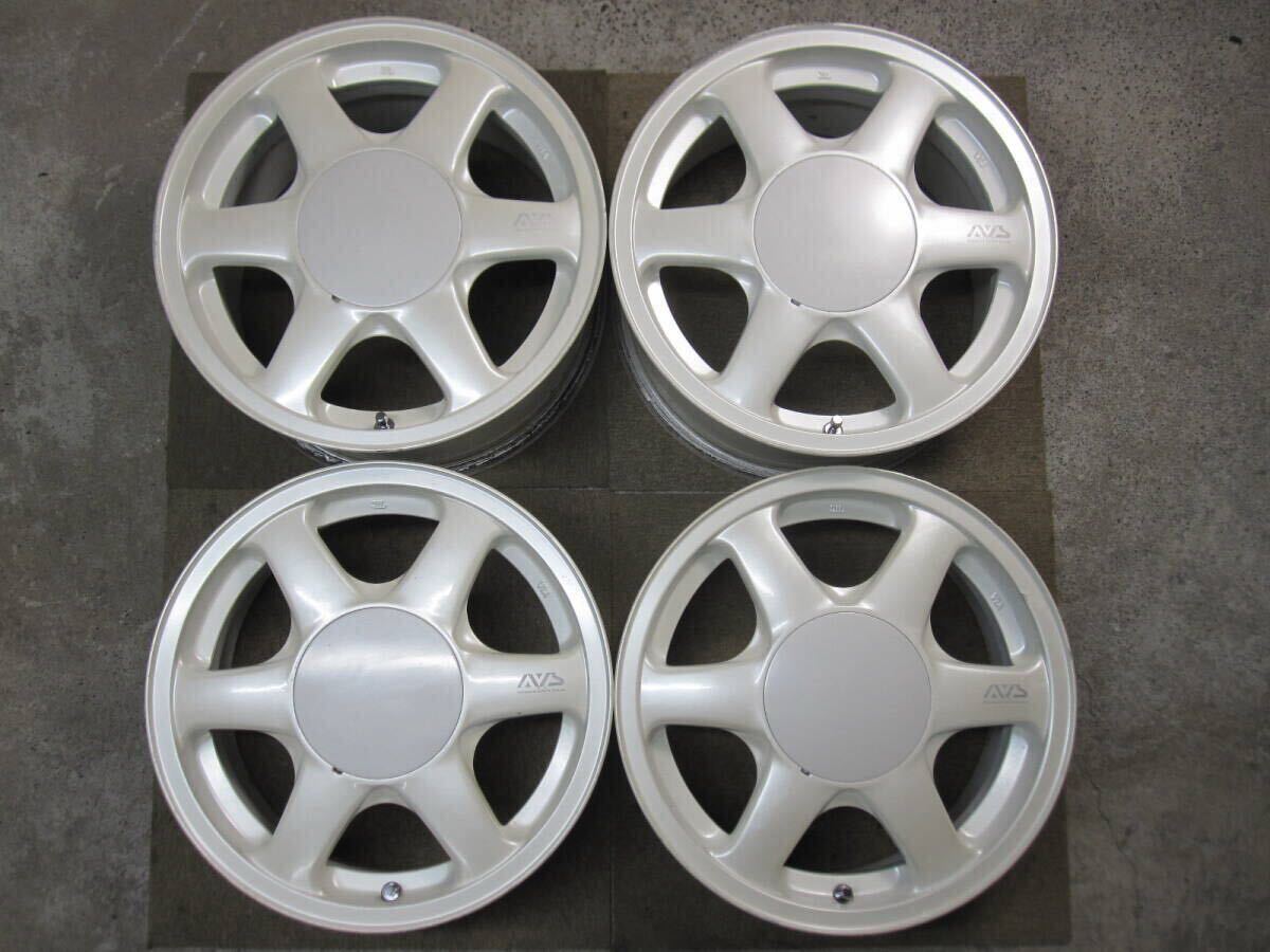 ☆AVS MODEL-7☆18inch 7.5J +50 PCD114.3 5H☆ジャンク☆