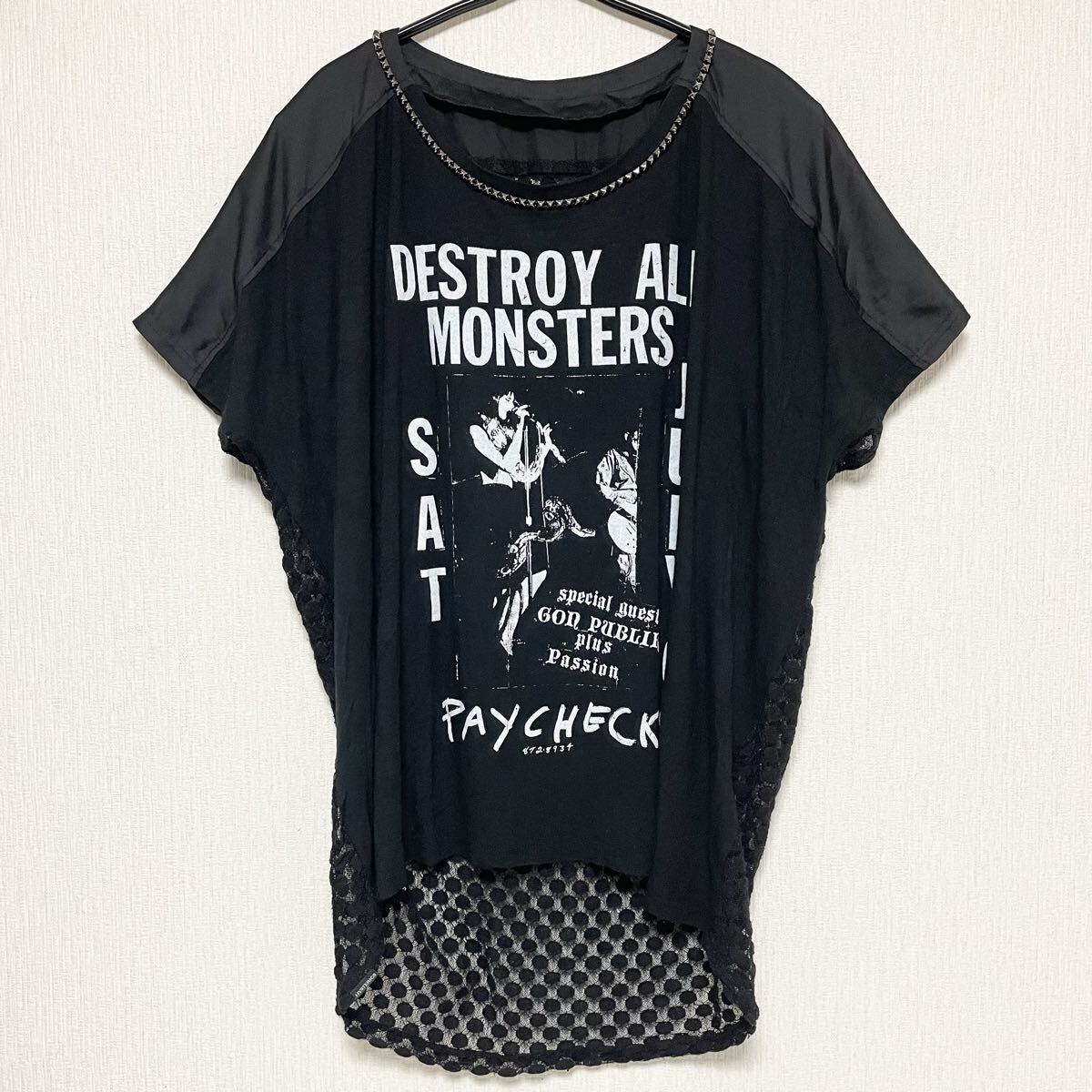 M2507/ HYSTERIC GLAMOUR Clover Tee Vintage ヒステリックグラマー