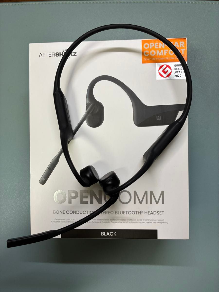 ★ほぼ未使用★ AFTERSHOKZ OPENCOMM ASC100 ブラック ☆ほぼ未使用☆ AFTERSHOKZ OPENCOMM ASC100 ブラック 【公式通販】