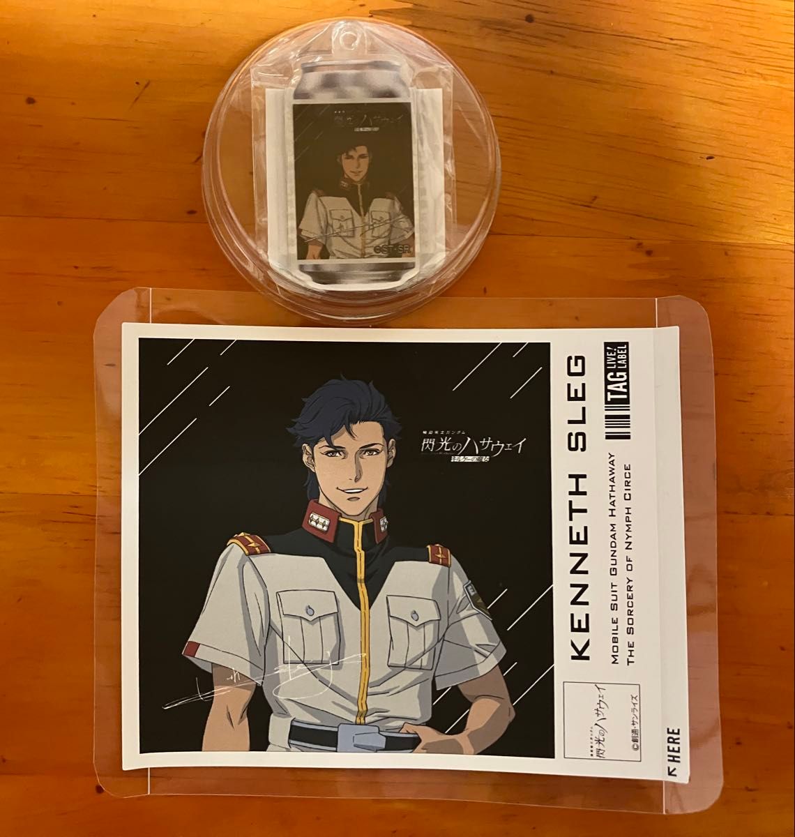 閃光のハサウェイ オリジナルラベル缶 ステッカー5枚セット | Shop at