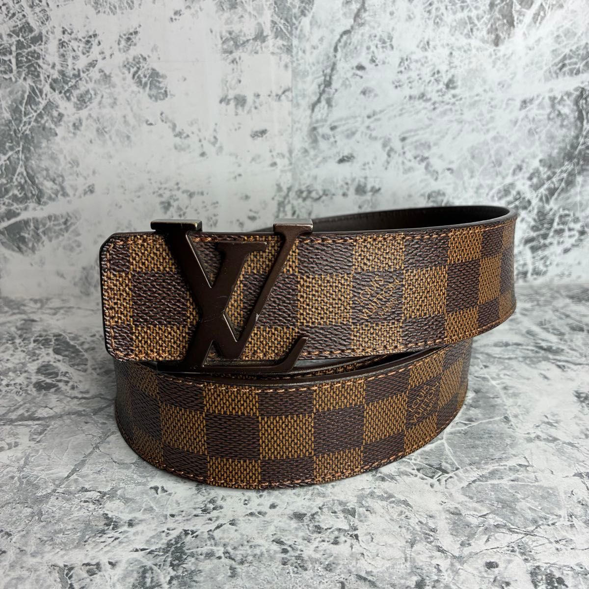 美品】LOUIS VUITTON ルイヴィトン ベルト ダミエ リバーシブル | Shop