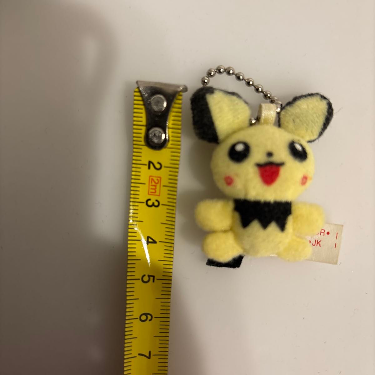 出品歴なし右上】ピカチュウ ぬいぐるみ ポーチ バッグ 初期 レトロ