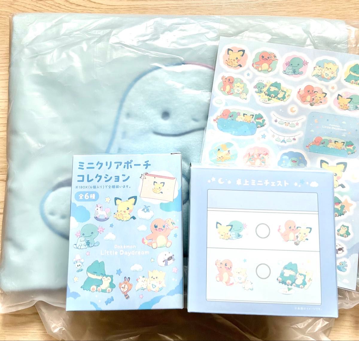 ポケモン ミニクリアポーチコレクション Little Daydream 全6種 BOX