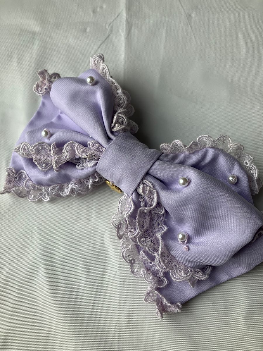 Preview of Angelic Pretty パール付リボンバレッタ
