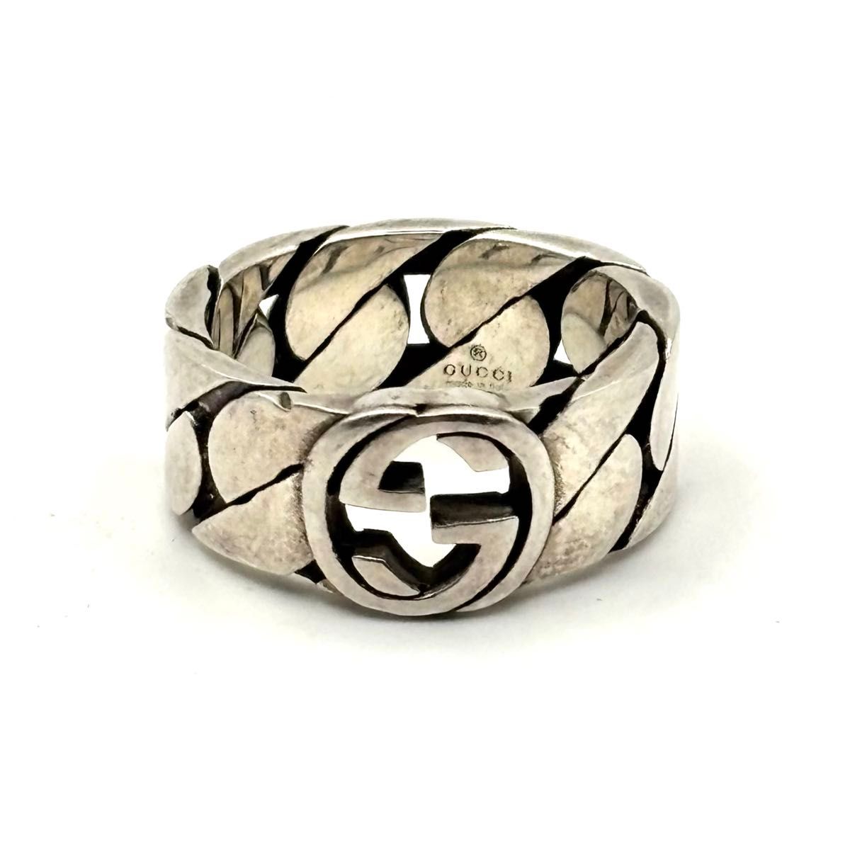 GUCCI グッチ インターロッキングG リング 21号 | Shop at