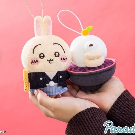 ちいかわ お正月マスコット ぬいぐるみ/うさぎ | Shop at JDirectItems