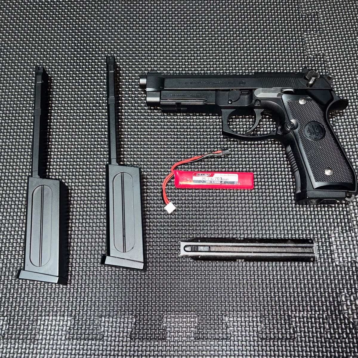 ジャンク 部品取り 東京マルイ 電動ハンドガン M9A1 パーツ一式 新品