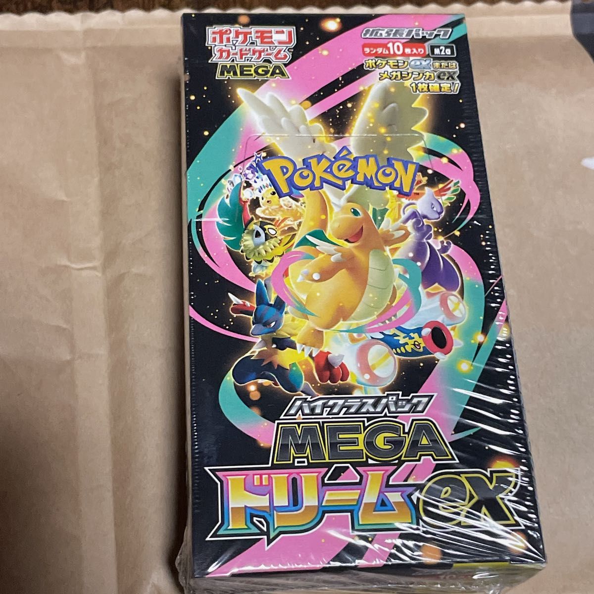 新品未開封　ポケモンカードゲーム　MEGAドリームex 1BOX シュリンク無し MEGAドリームex 1BOX シュリンクなし箱糊未開封【ポケモン】メガ