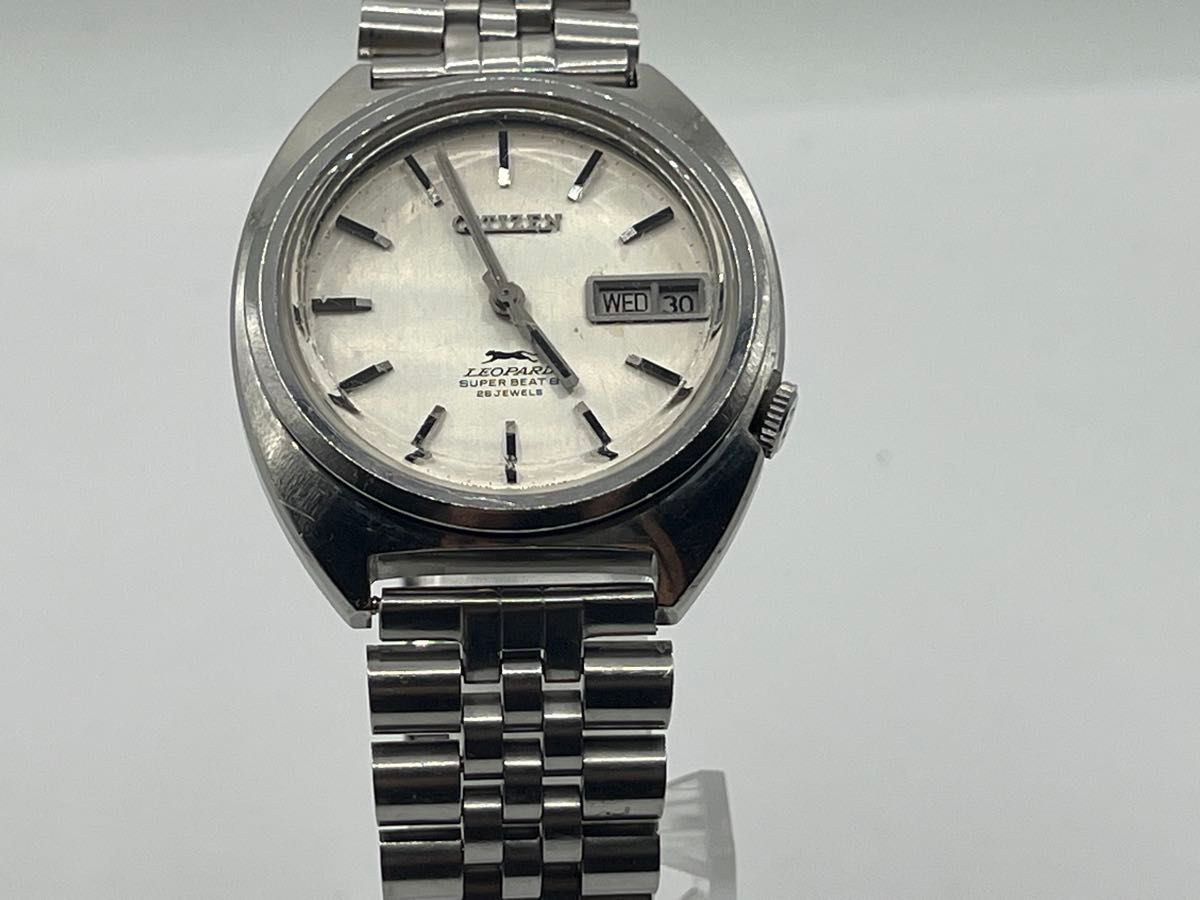 vintage citizen leopard レオパール シチズン 80s citizen シチズン) (leopard レオパール)