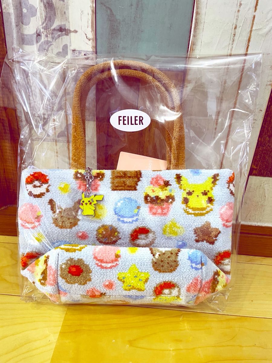 FEILER フェイラー ポケモン ハッピースウィーツ ピカチュウ トート
