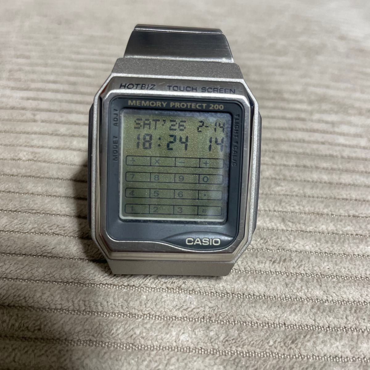 CASIOデータバンク【超希少】初代タッチスクリーン黒VDB-100 【公式通販】