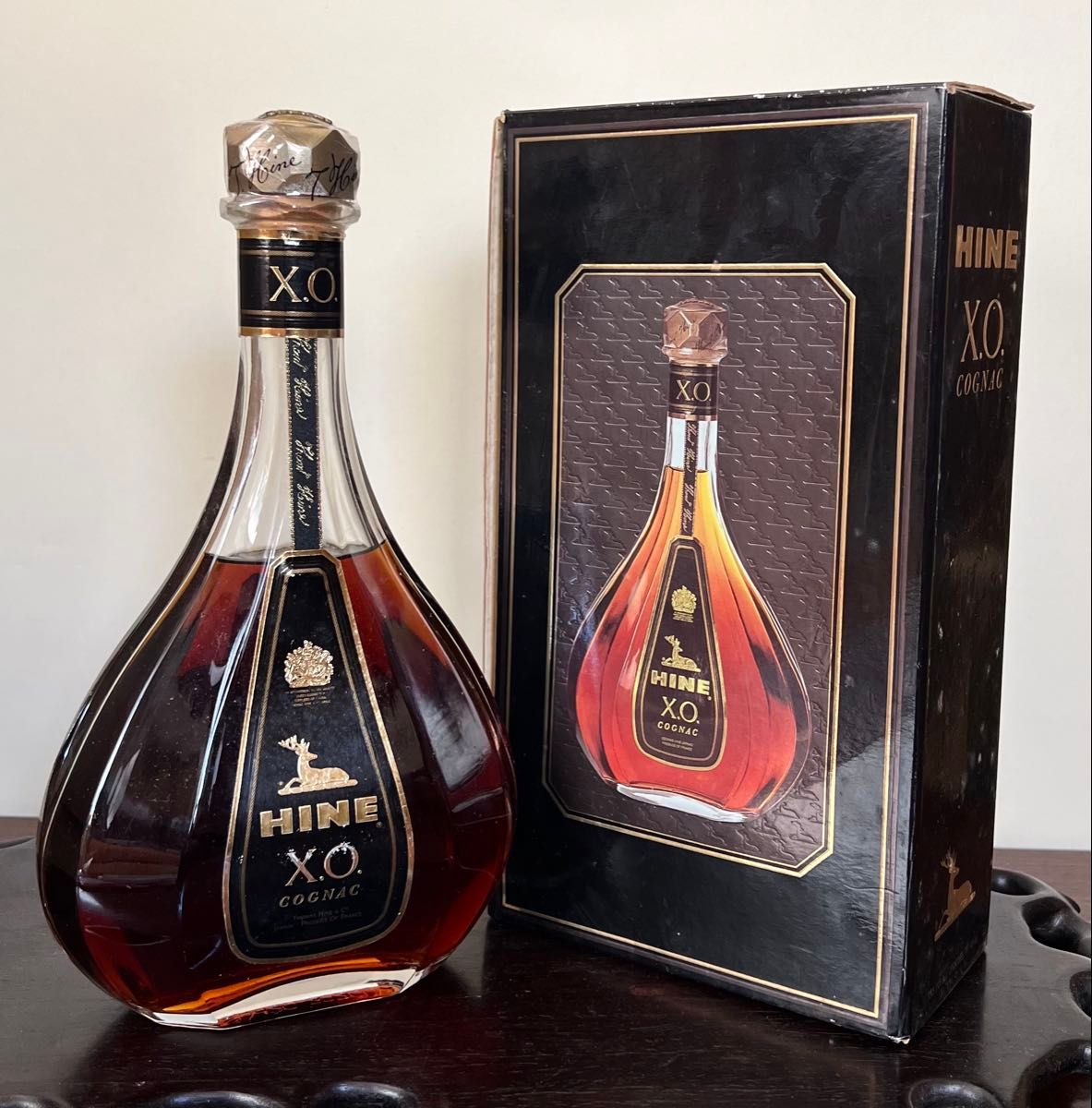 未開栓】HINE ハイン XO コニャック ブランデー 700ml 40% 箱付き