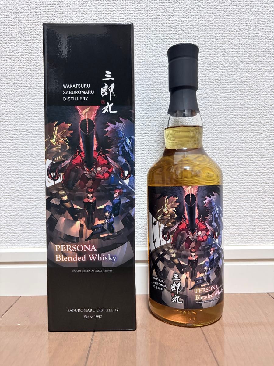 三郎丸 ウイスキー 2本セット ペルソナ ブレンデッド タートルチョイス 