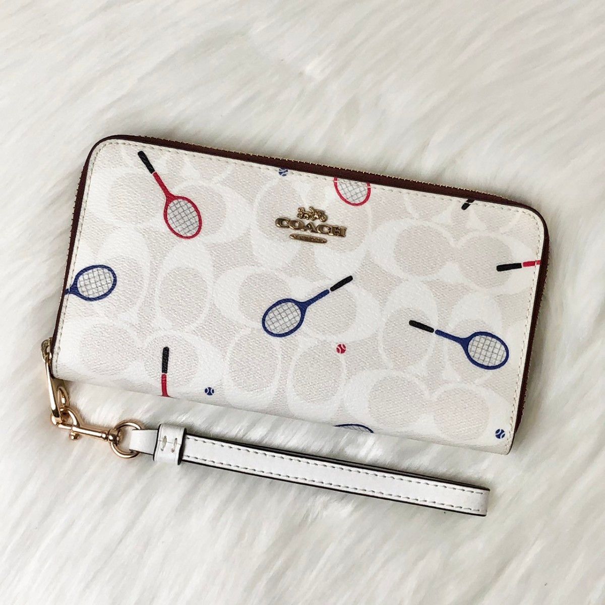 COACH 長財布 コーチ 財布 シグネチャー ロングジップウォレット