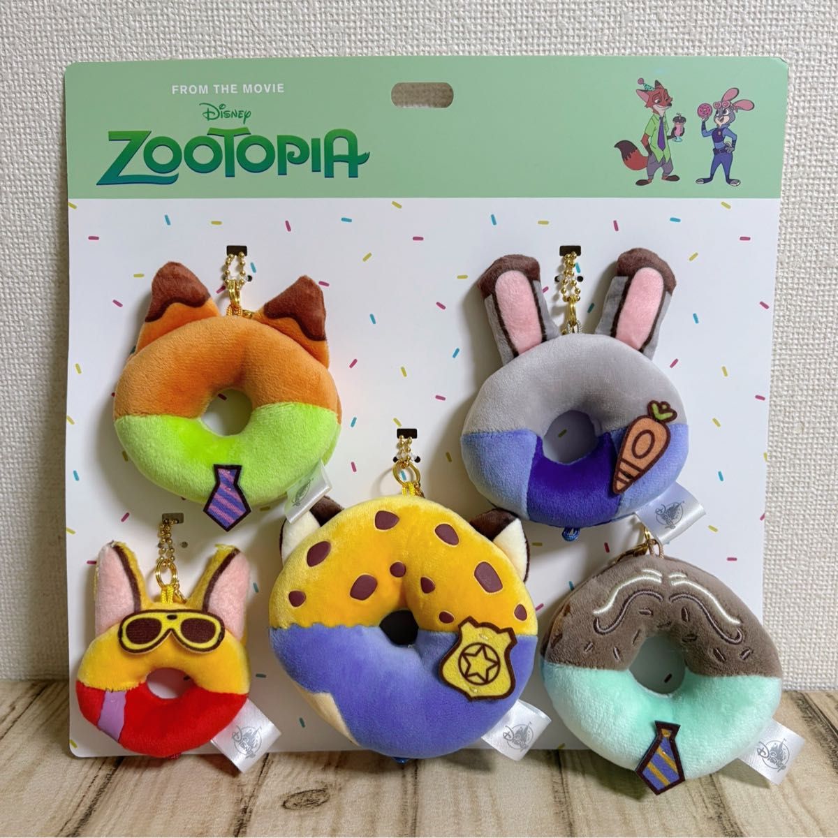 ズートピア ディズニーストア キーチェーン ニック ジュディ