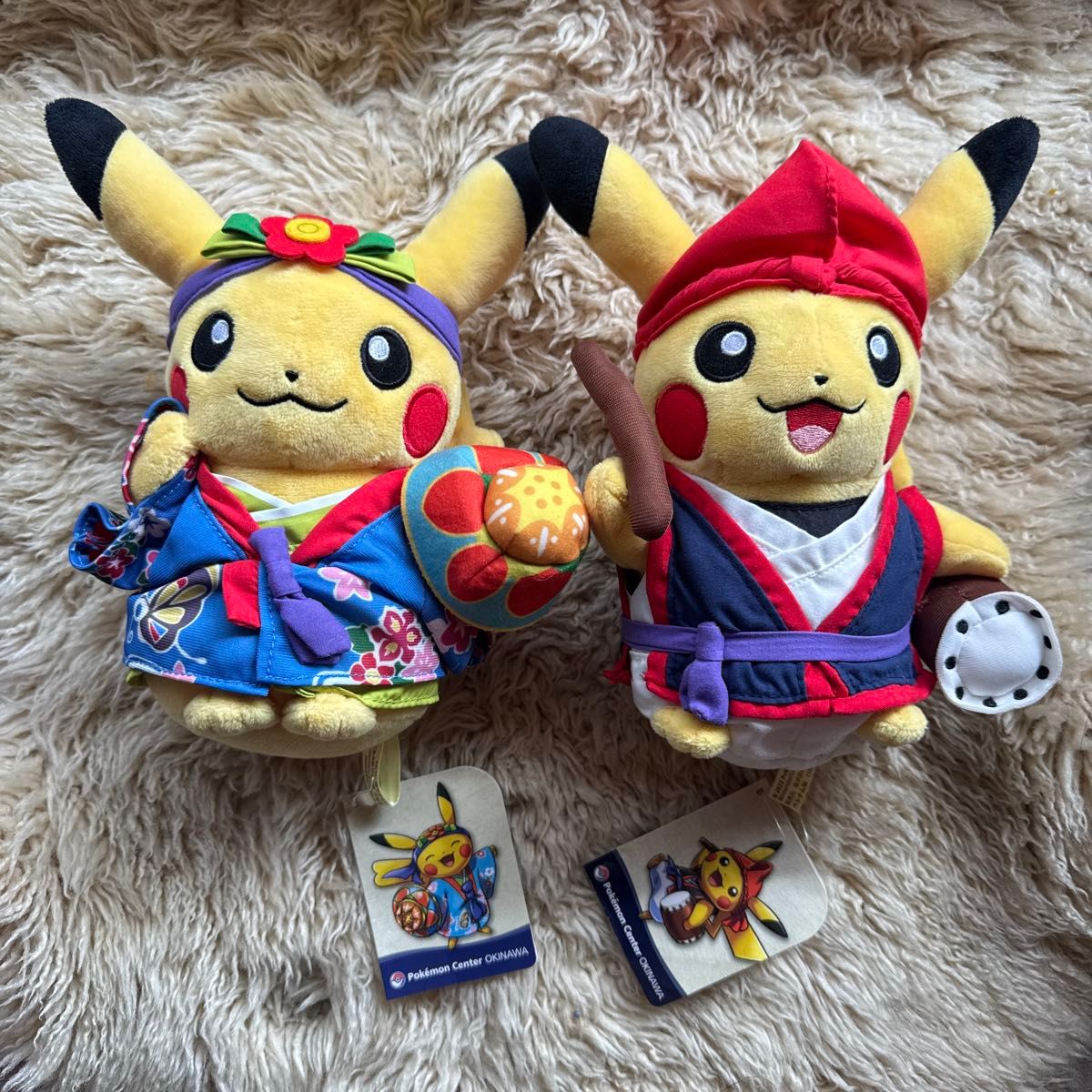 ポケモンセンター オキナワ 沖縄限定 ピカチュウぬいぐるみ 4体セット 