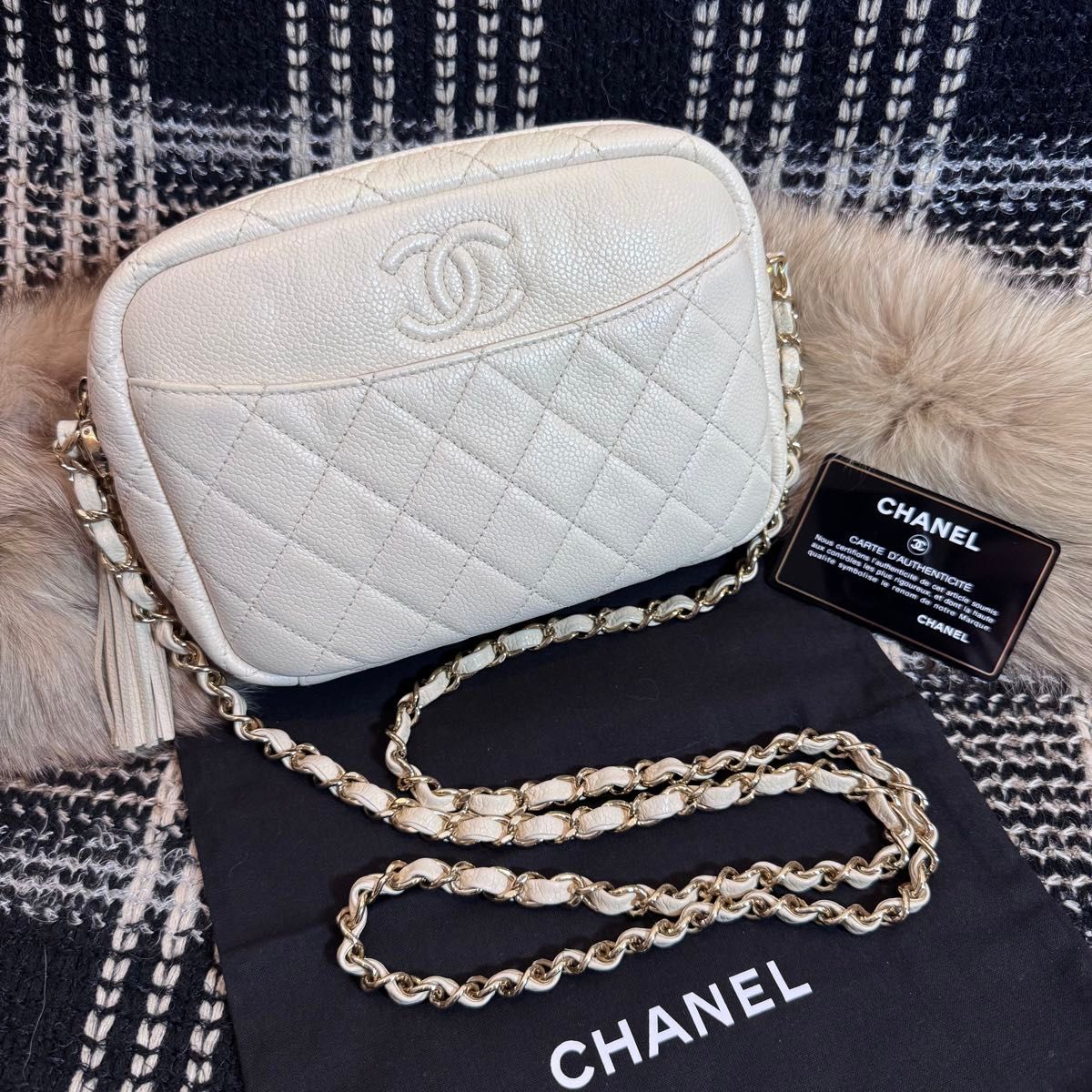 極美品！レア☆CHANEL デカココ チェーンクロスボディ＆ウエストバッグ 