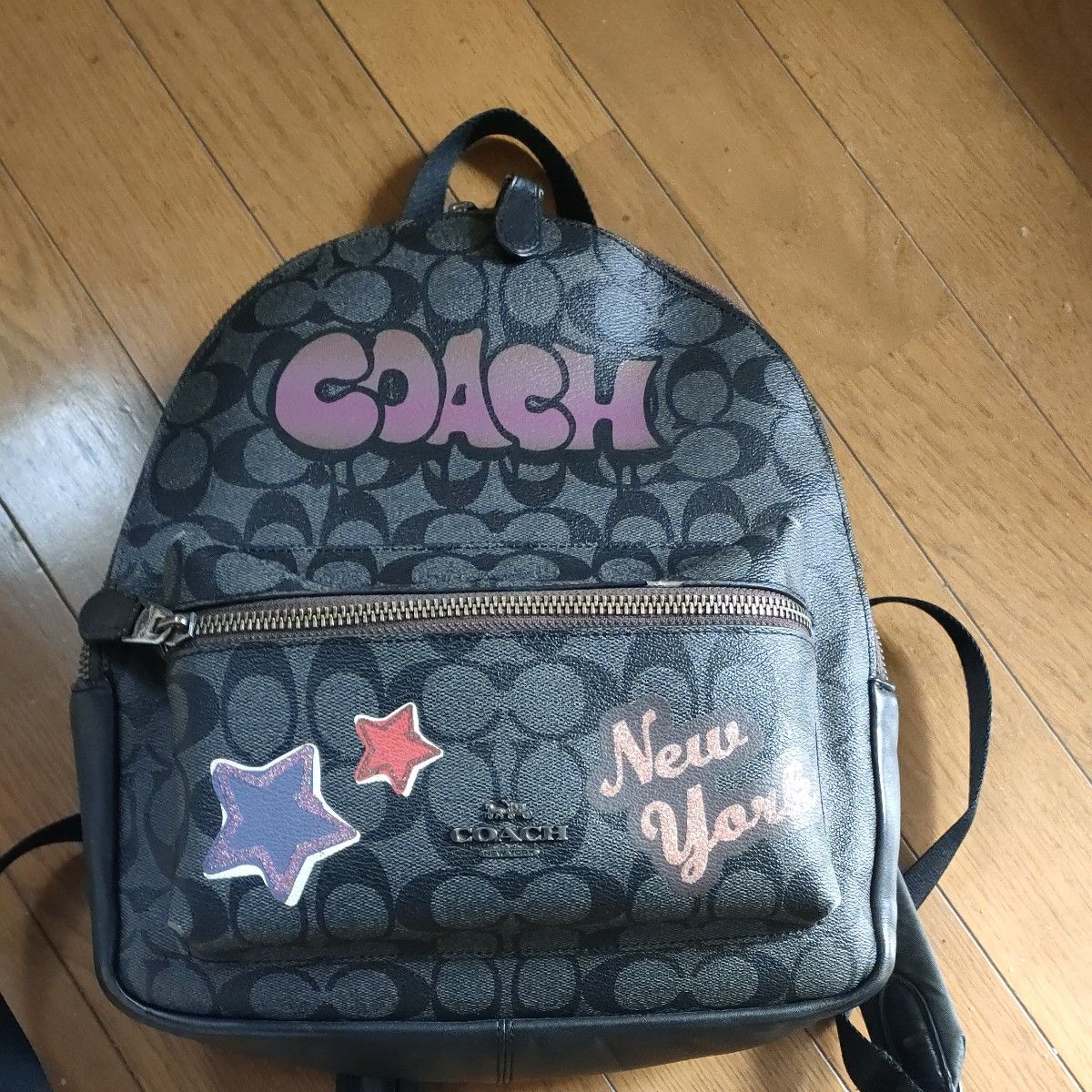 COACH コーチPVCリュックバックパック シグネチャーF76626 Coach 