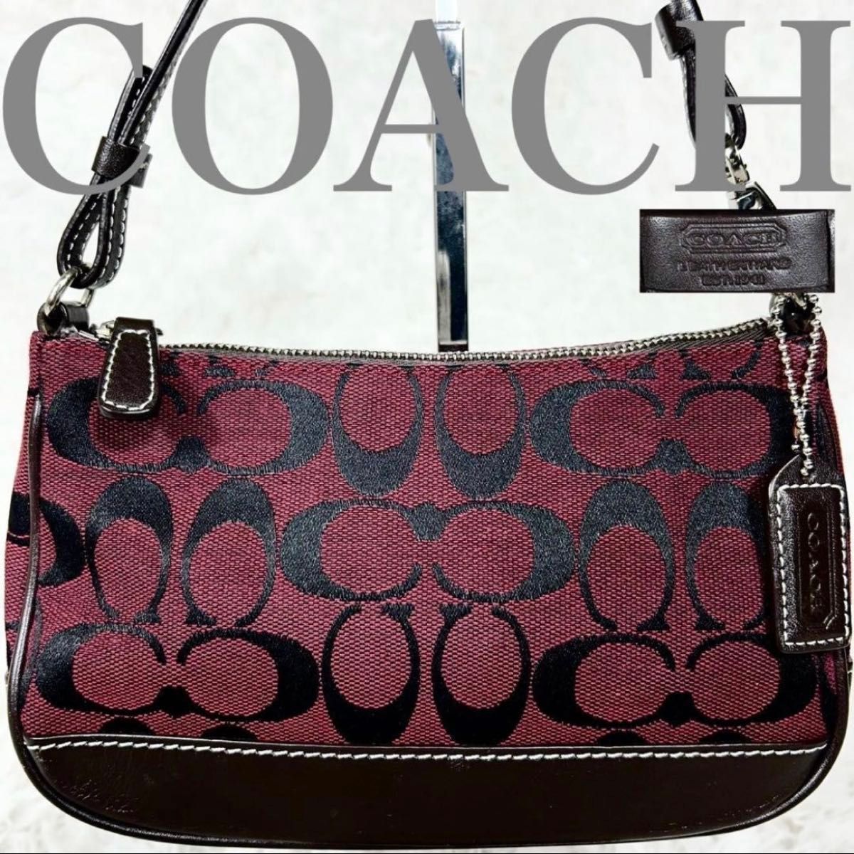 COACH Signature Accessory Pouch Back Y2K | Shop at JDirectItems