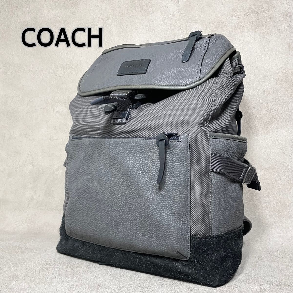 極美品☆送料無料☆ コーチ メンズ COACH メトロポリタン ペブル