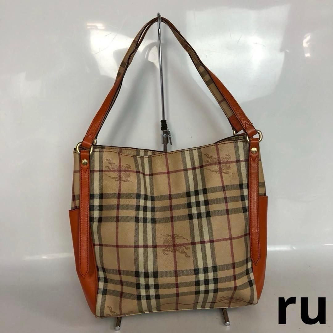 BURBERRY バーバリーロンドン ノバチェック トートバッグ ハンドバッグ