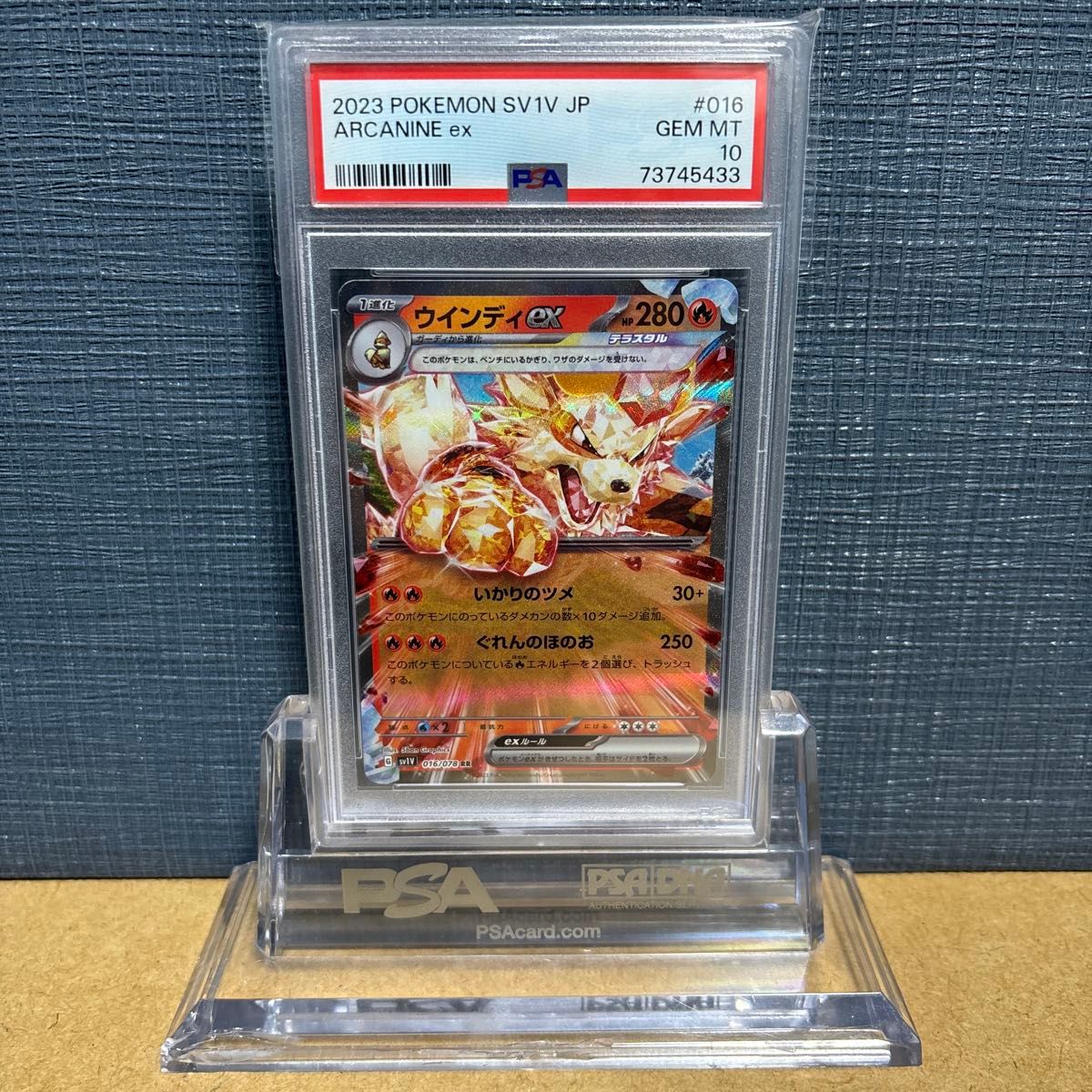 PSA10 ピカチュウex UR テラスタルフェスex ポケモンカード ポケカ
