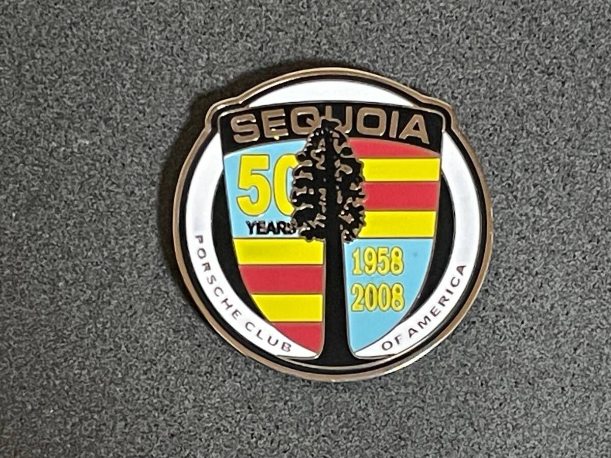 ポルシェ アメリカ 60周年記念 グリルバッジ カーバッジ | Shop at