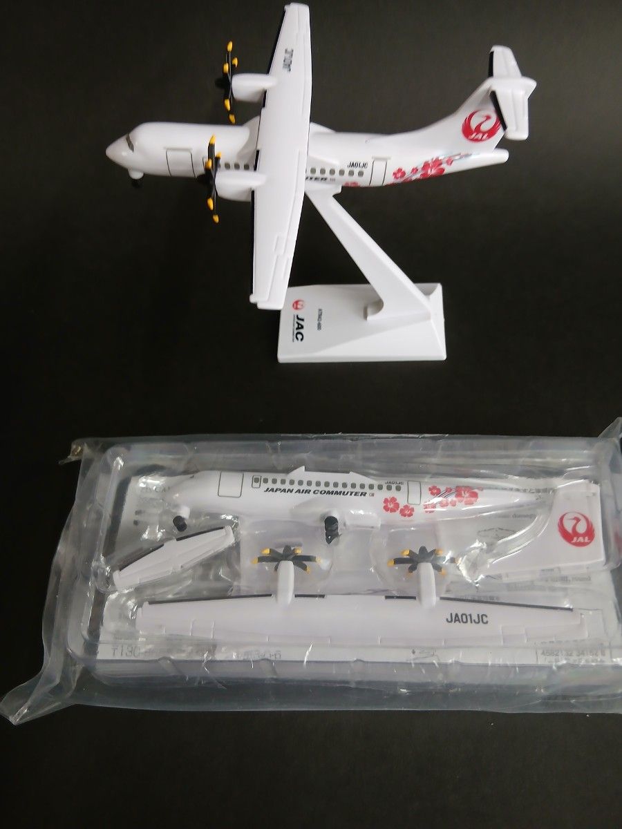 1/100 JAC ATR42-600 1号機 スナップインモデル JAL 日本エア